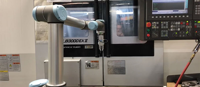 探索UR机器人丨机床管理、物料搬运应用